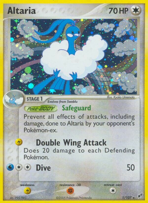 Altaria 001/108 — EX Deoxys (English Pokémon TCG card)