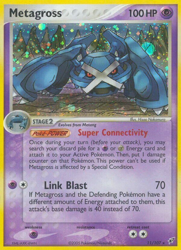 Metagross 011/108 — EX Deoxys (English Pokémon TCG card)