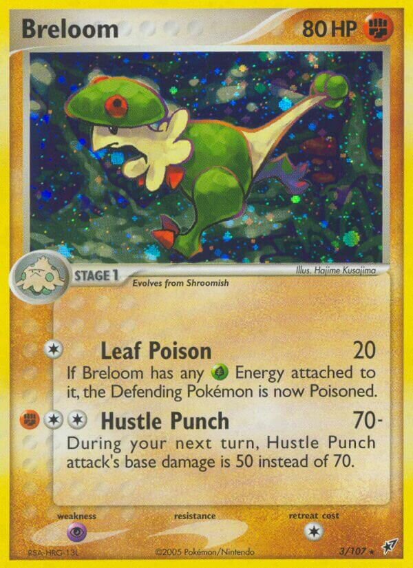 Breloom 003/108 — EX Deoxys (English Pokémon TCG card)