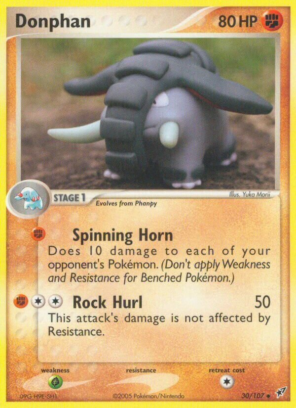 Donphan 030/108 — EX Deoxys (English Pokémon TCG card)
