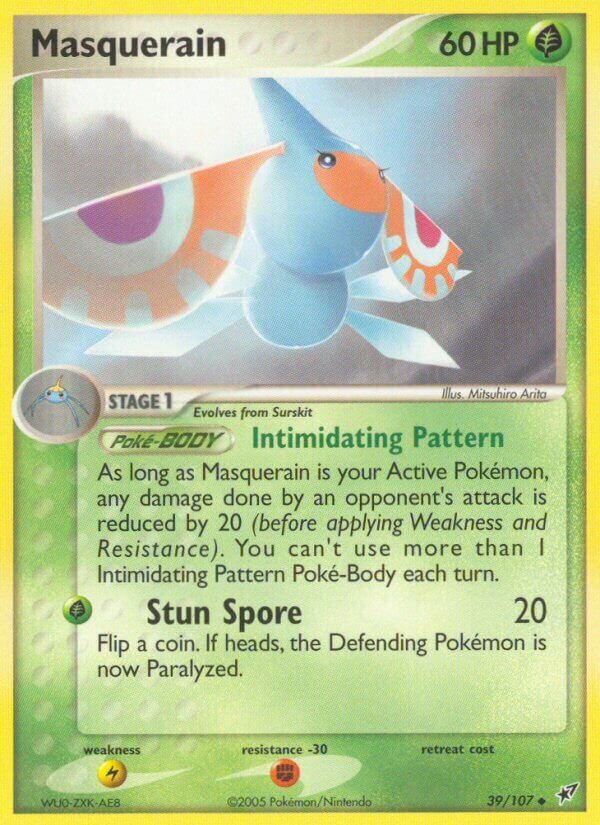 Masquerain 039/108 — EX Deoxys (English Pokémon TCG card)