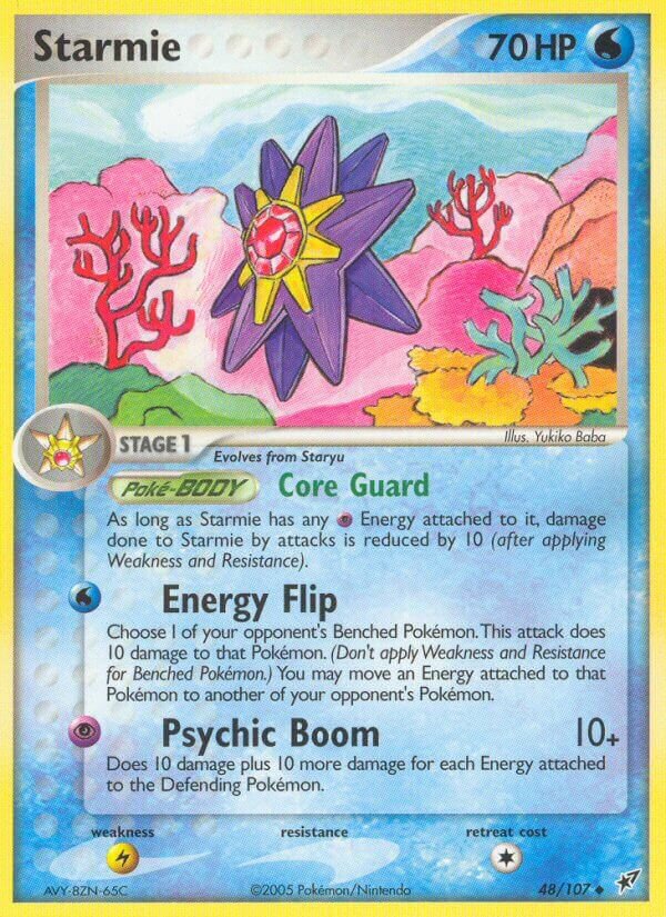 Starmie 048/108 — EX Deoxys (English Pokémon TCG card)