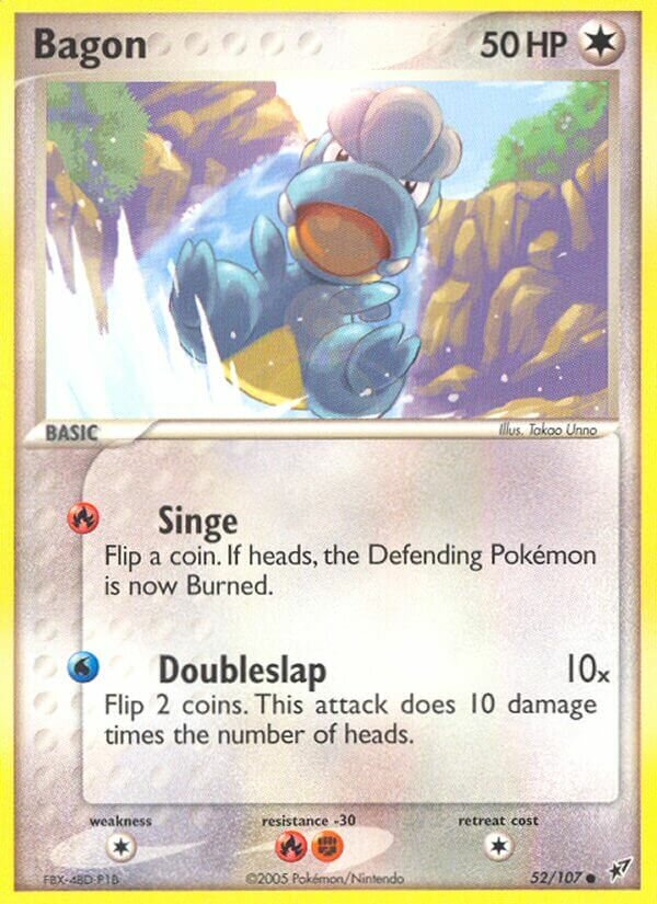 Bagon 052/108 — EX Deoxys (English Pokémon TCG card)