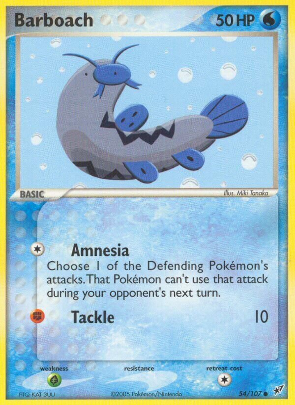 Barboach 054/108 — EX Deoxys (English Pokémon TCG card)