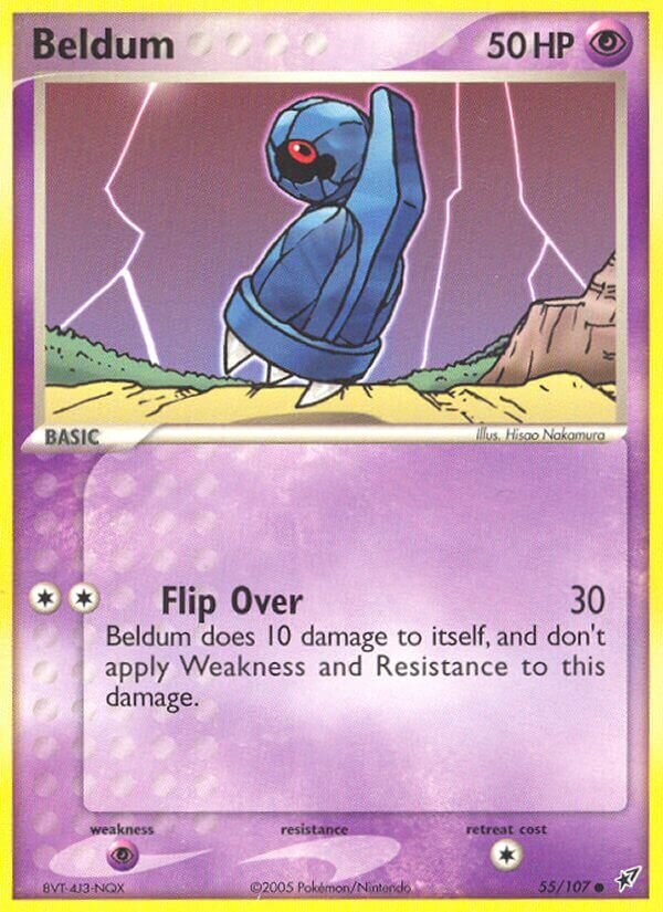 Beldum 055/108 — EX Deoxys (English Pokémon TCG card)