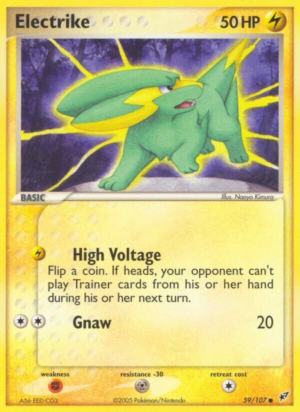 Electrike 059/108 — EX Deoxys (English Pokémon TCG card)