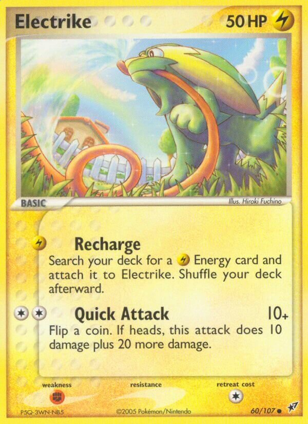 Electrike 060/108 — EX Deoxys (English Pokémon TCG card)