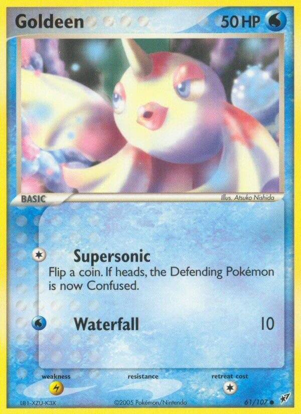Goldeen 061/108 — EX Deoxys (English Pokémon TCG card)