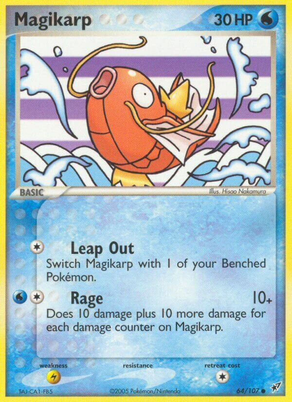 Magikarp 064/108 — EX Deoxys (English Pokémon TCG card)