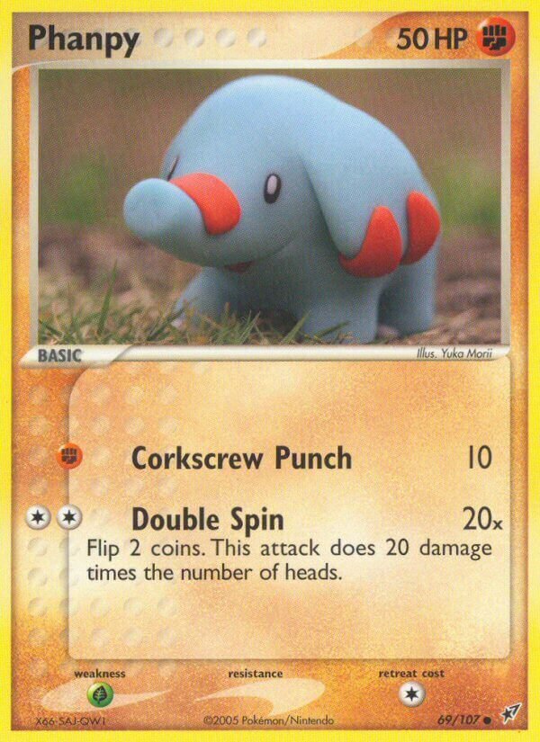 Phanpy 069/108 — EX Deoxys (English Pokémon TCG card)