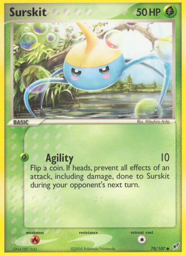 Surskit 078/108 — EX Deoxys (English Pokémon TCG card)