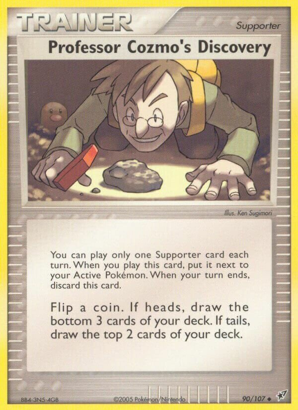 Professor Cozmo's Discovery 090/108 — EX Deoxys (English Pokémon TCG card)