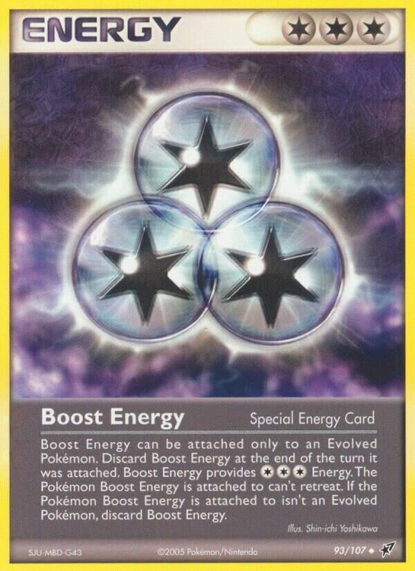 Boost Energy 093/108 — EX Deoxys (English Pokémon TCG card)