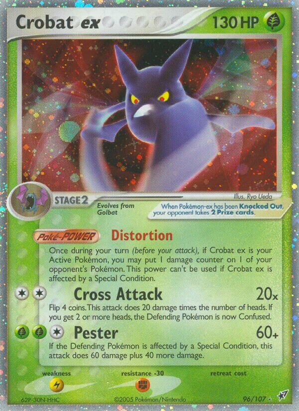 Crobat ex 096/108 — EX Deoxys (English Pokémon TCG card)