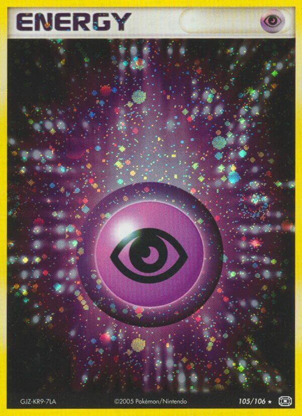 Psychic Energy 105/107 — EX Emerald (English Pokémon TCG card)