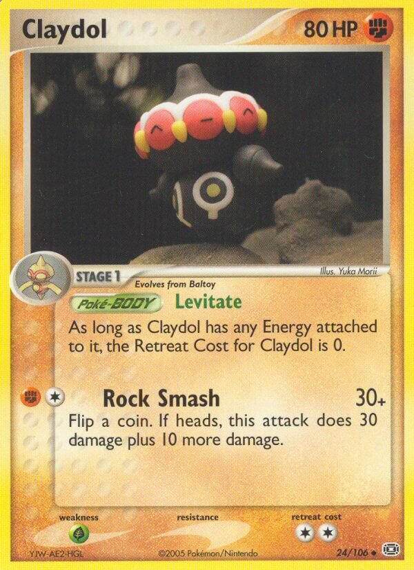 Claydol 024/107 — EX Emerald (English Pokémon TCG card)