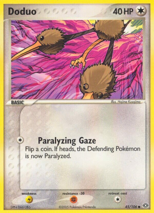 Doduo 045/107 — EX Emerald (English Pokémon TCG card)