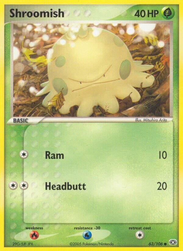 Shroomish 063/107 — EX Emerald (English Pokémon TCG card)