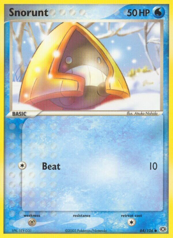 Snorunt 064/107 — EX Emerald (English Pokémon TCG card)