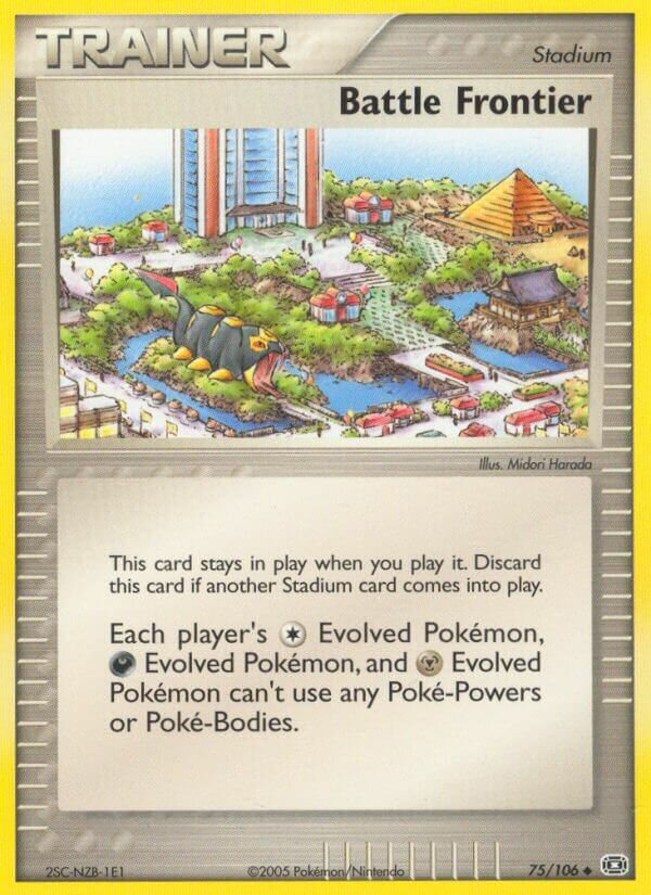 Battle Frontier 075/107 — EX Emerald (English Pokémon TCG card)