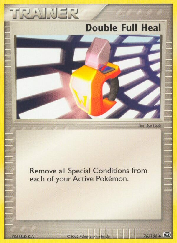 Double Full Heal 076/107 — EX Emerald (English Pokémon TCG card)