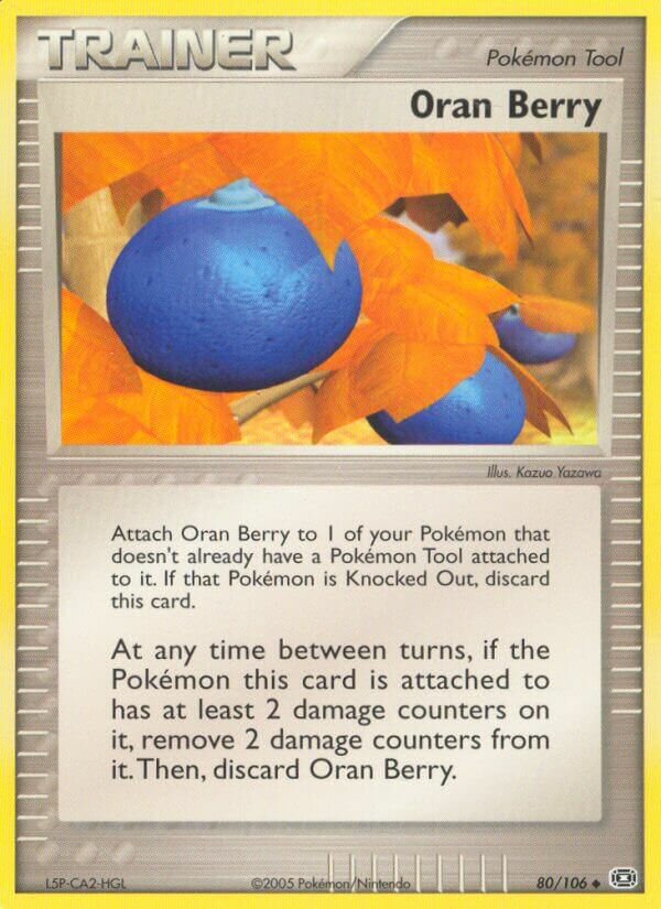 Oran Berry 080/107 — EX Emerald (English Pokémon TCG card)