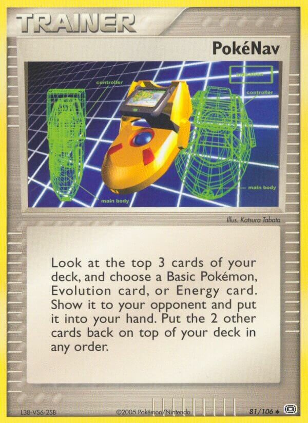 PokéNav 081/107 — EX Emerald (English Pokémon TCG card)