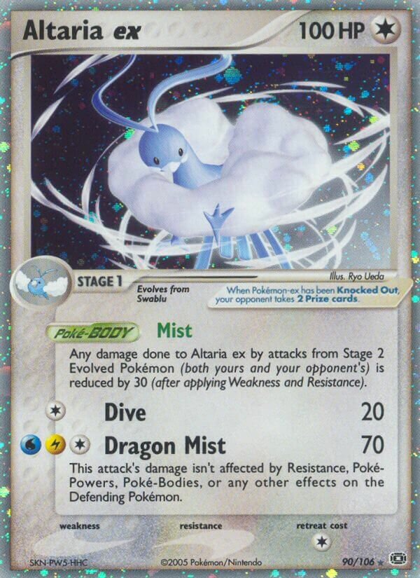 Altaria ex 090/107 — EX Emerald (English Pokémon TCG card)