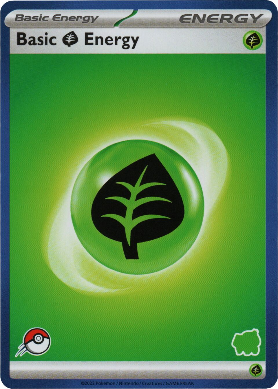 Basic Grass Energy 002 — My First Battle (Bulbasaur) (English Pokémon TCG card)