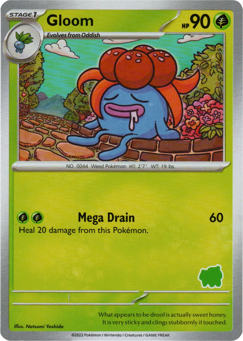 Gloom 006 — My First Battle (Bulbasaur) (English Pokémon TCG card)