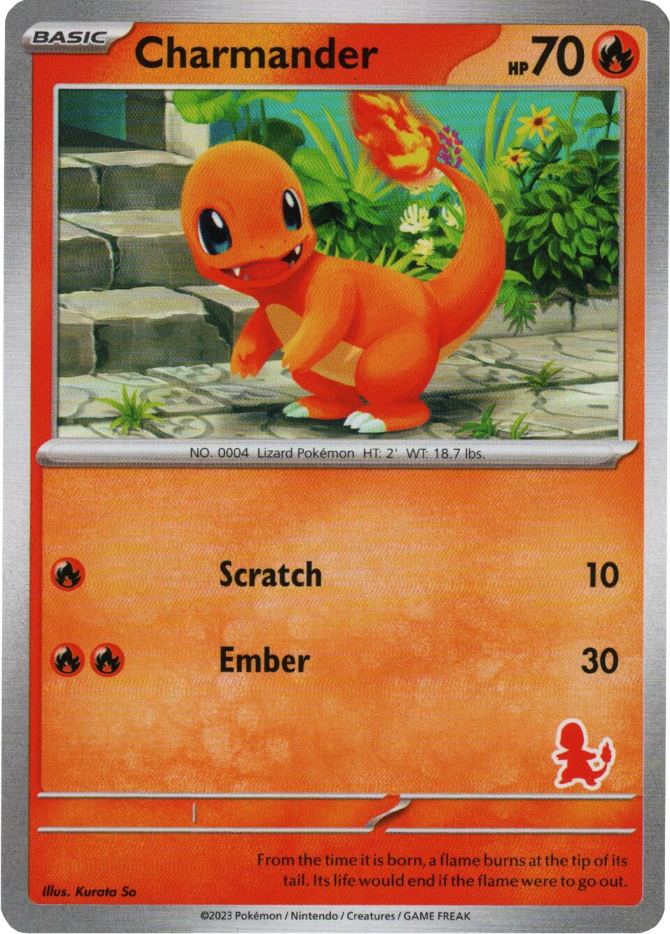 Charmander NO/003 — My First Battle (Charmander) (English Pokémon TCG card)