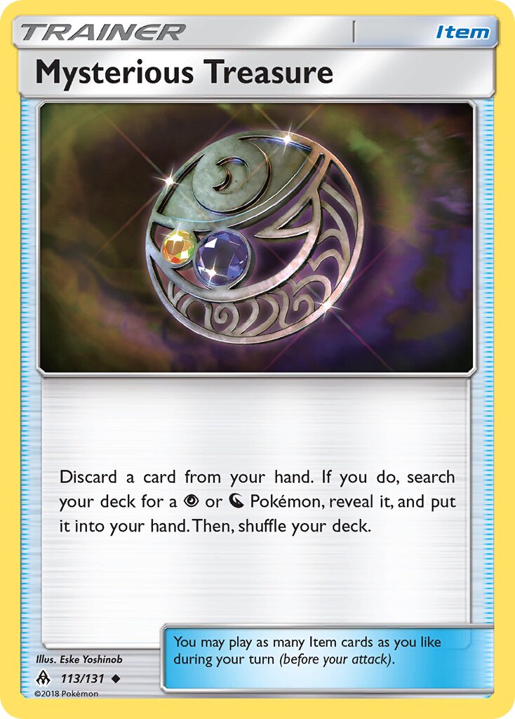 Mysterious Treasure 113/140 — Forbidden Light (English Pokémon TCG card)