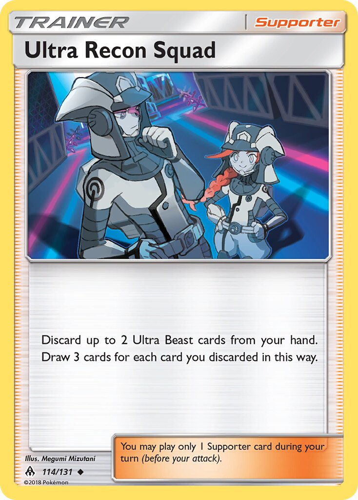 Ultra Recon Squad 114/140 — Forbidden Light (English Pokémon TCG card)