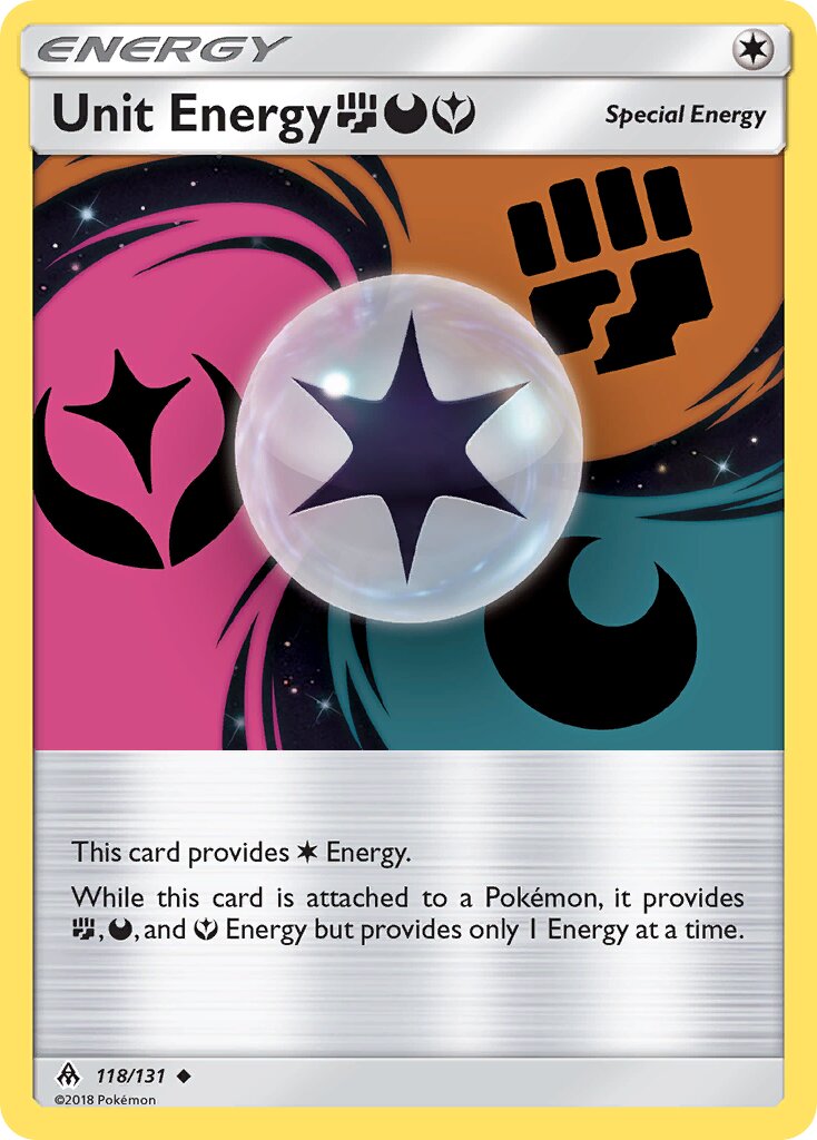 Unit Energy FDF 118/140 — Forbidden Light (English Pokémon TCG card)