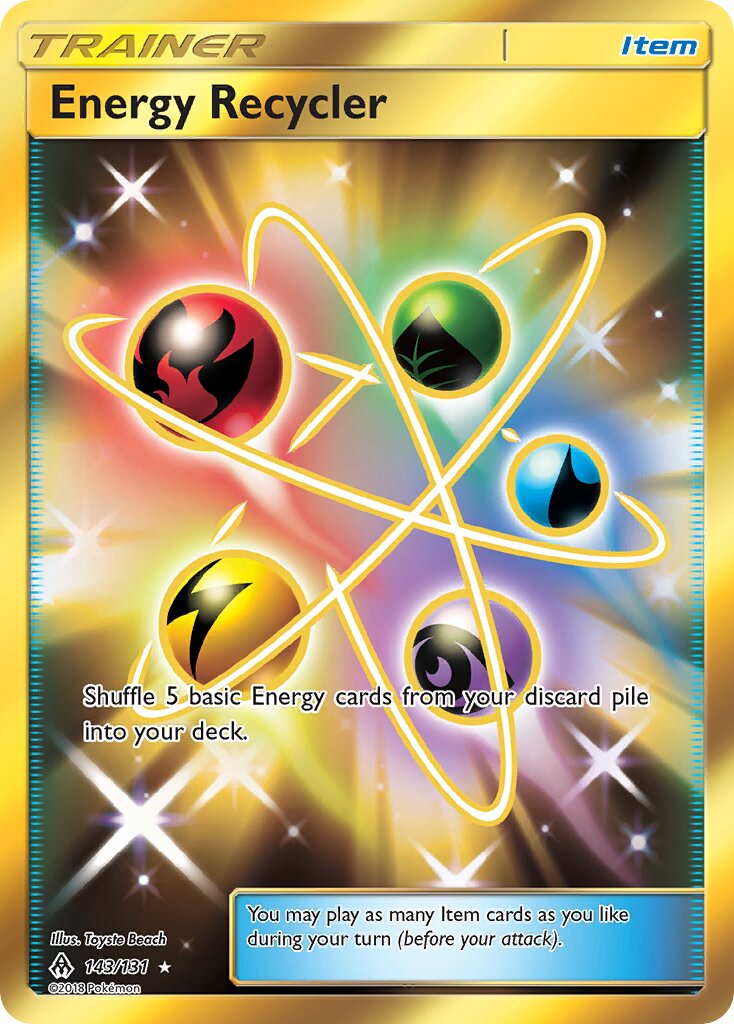 Energy Recycler 143/140 — Forbidden Light (English Pokémon TCG card)