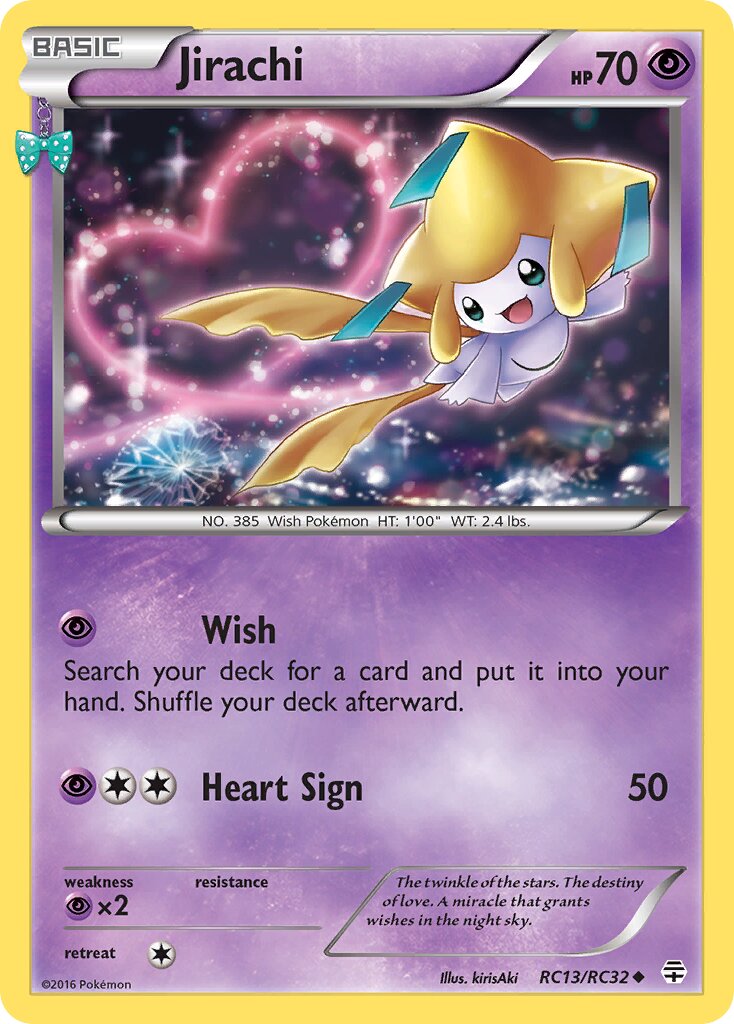 Jirachi RC13/RC32 — Generations (English Pokémon TCG card)