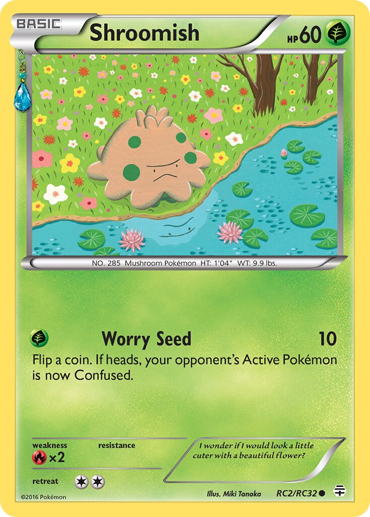 Shroomish RC2/RC32 — Generations (English Pokémon TCG card)