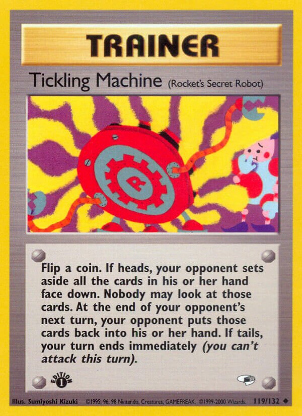 Tickling Machine Pokémon TCG cards