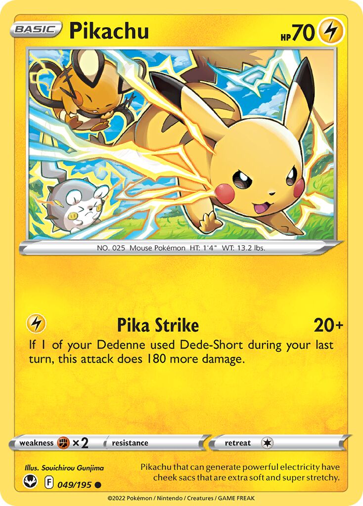 Pikachu 049 — Holiday Calendar 2023 (English Pokémon TCG card)