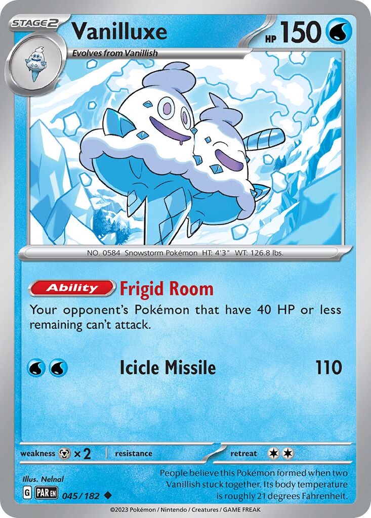Vanilluxe 045 — Holiday Calendar 2024 (English Pokémon TCG card)