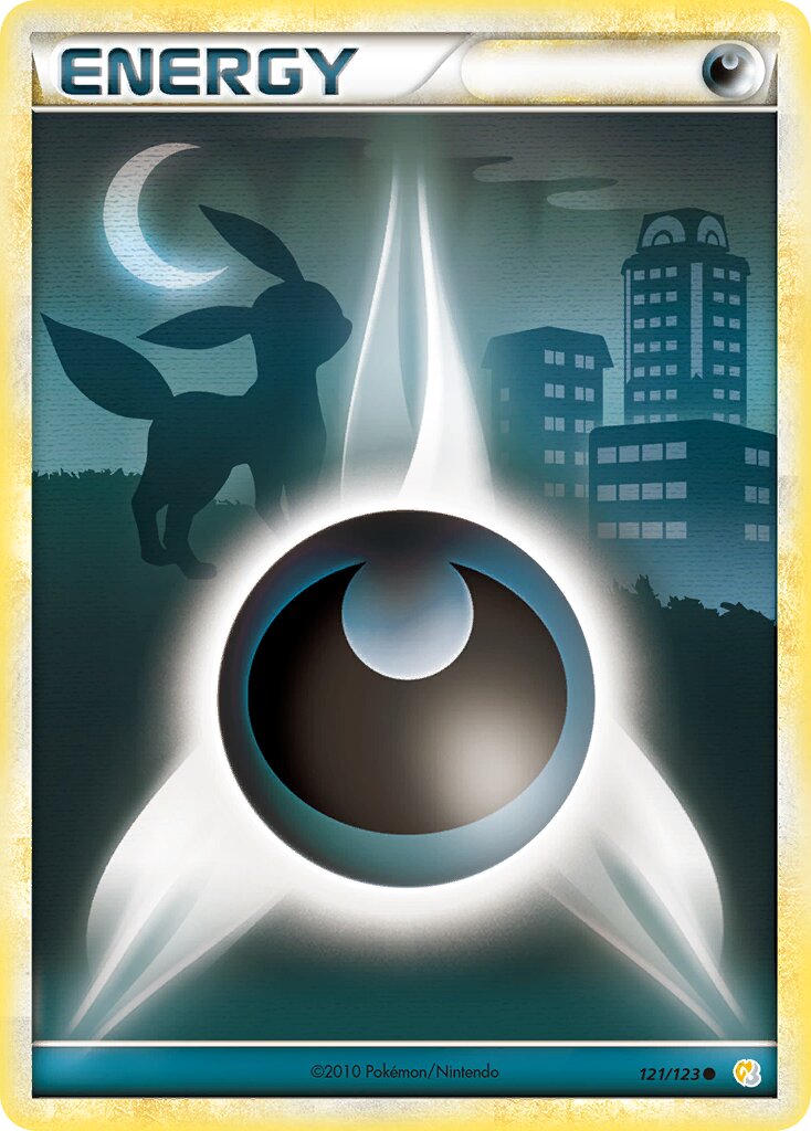 Darkness Energy 121 — HeartGold & SoulSilver (English Pokémon TCG card)