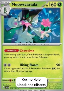 Meowscarada 018 — Journey Together: Additionals Singles (English Pokémon TCG card)