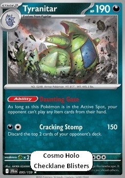 Tyranitar 095 — Journey Together: Additionals Singles (English Pokémon TCG card)