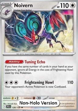 Noivern 128 — Journey Together: Additionals Singles (English Pokémon TCG card)