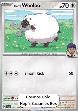 Hop's Wooloo 135 — Journey Together: Additionals Singles (English Pokémon TCG card)