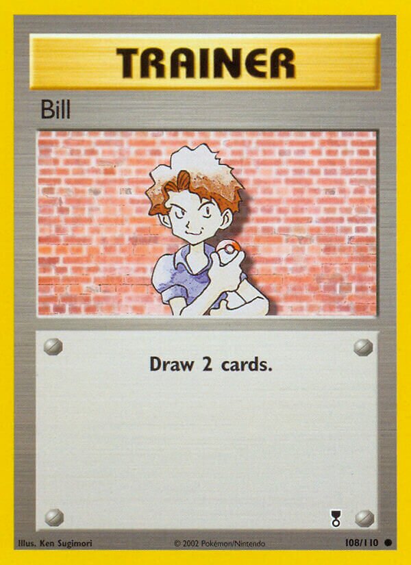 Bill 108/110 — Legendary Collection (English Pokémon TCG card)