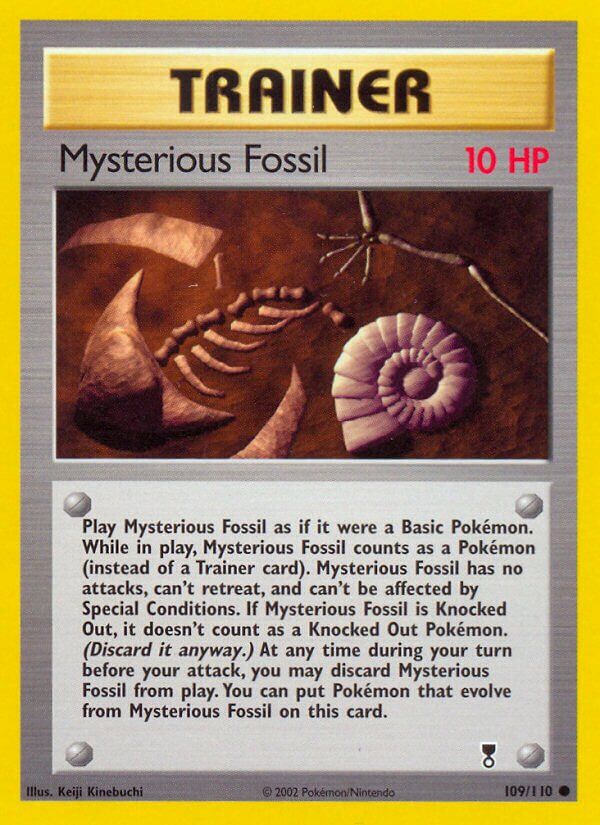 Mysterious Fossil 109/110 — Legendary Collection (English Pokémon TCG card)