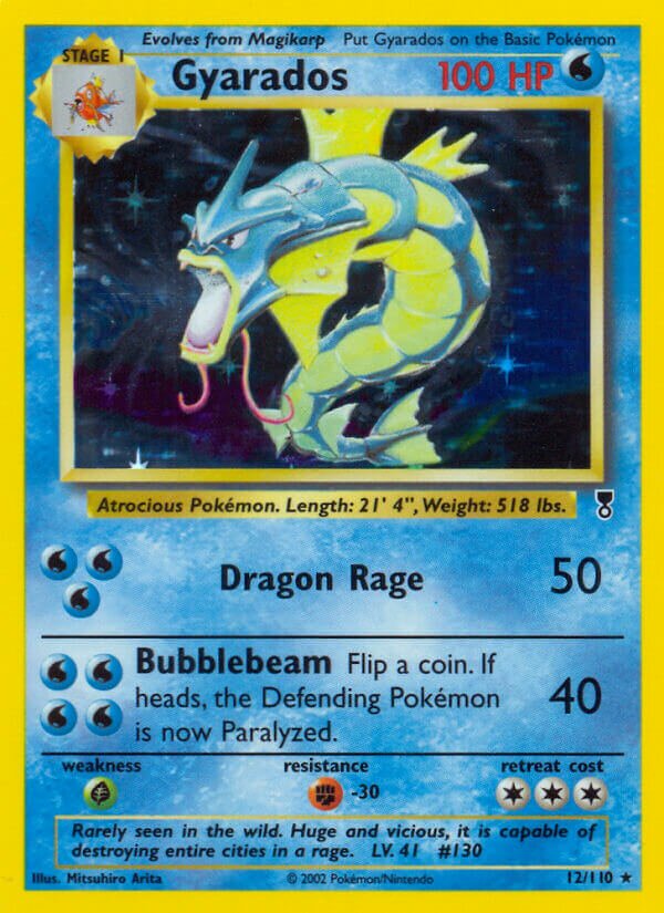 Gyarados 012/110 — Legendary Collection (English Pokémon TCG card)