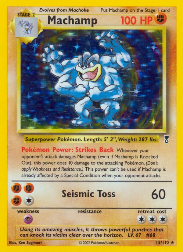 Machamp 015/110 — Legendary Collection (English Pokémon TCG card)