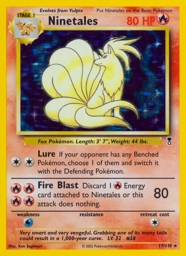 Ninetales 017/110 — Legendary Collection (English Pokémon TCG card)